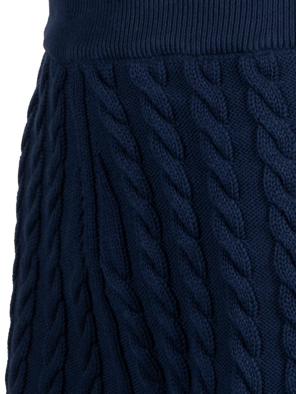 KENZO buy online Cable lace up midi skirt