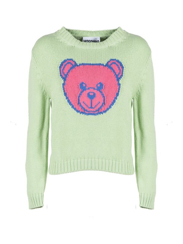 MOSCHINO: クルーネック - カジュアルパンツ - 緑