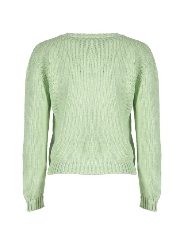 カジュアルパンツ - 緑 shop online: MOSCHINO