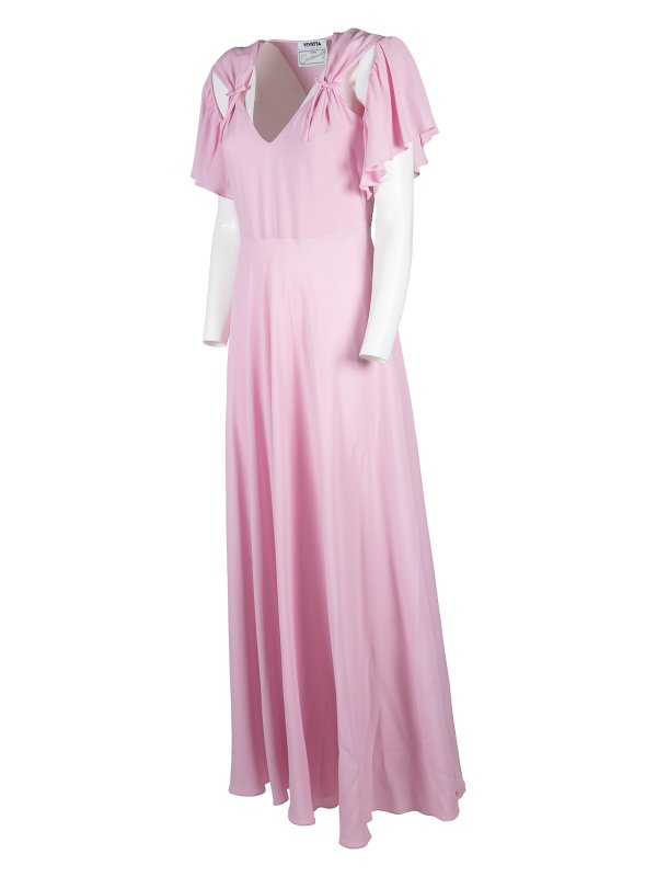 Vivetta: knee length dresses online - Long dress