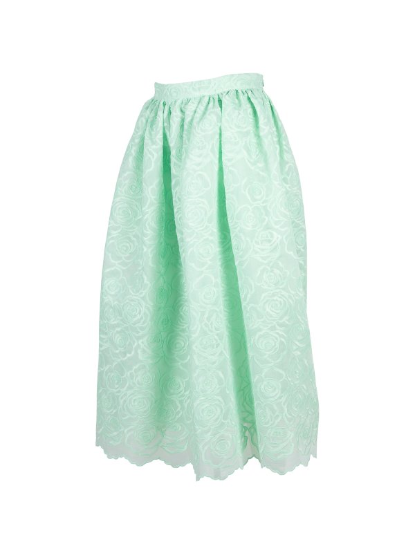 Vivetta: Faldas media pierna y semilargas online - Falda Semilarga - Verde