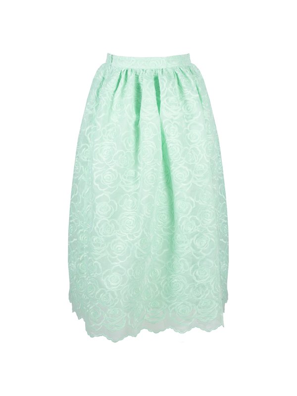 iKRIX Vivetta: Faldas media pierna y semilargas - Falda Semilarga - Verde