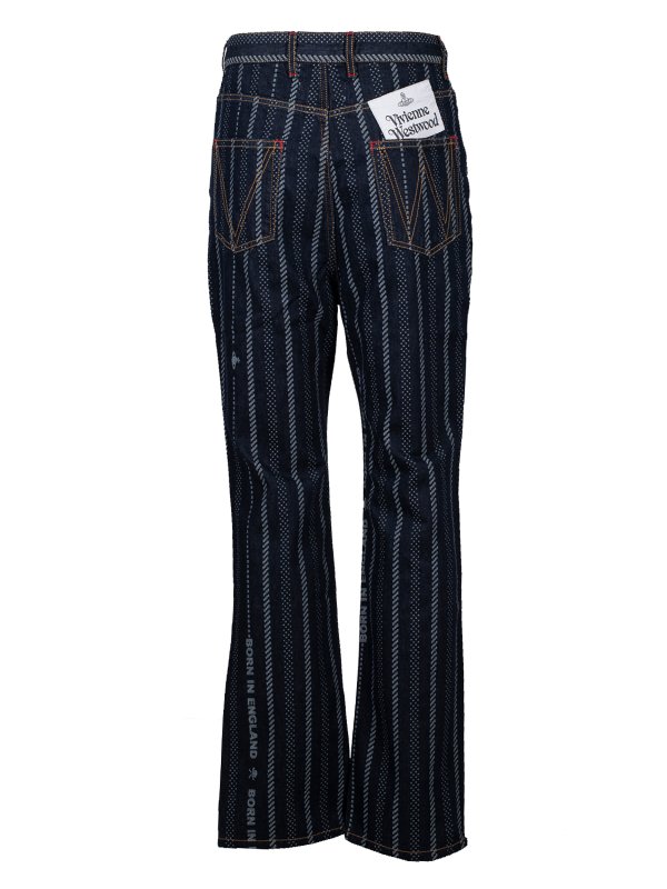 iKRIX VIVIENNE WESTWOOD: straight leg jeans - Pull down jeans
