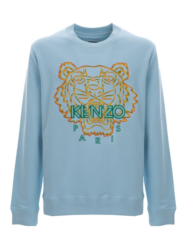 KENZO: Hemden - Hemd - Hellblau