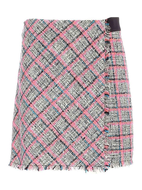 KARL LAGERFELD: ニーレングススカート＆ミディ丈 - 膝丈/ミディスカート - ピンク