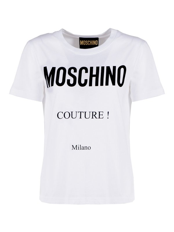 MOSCHINO: Camisetas - Camiseta - Blanco