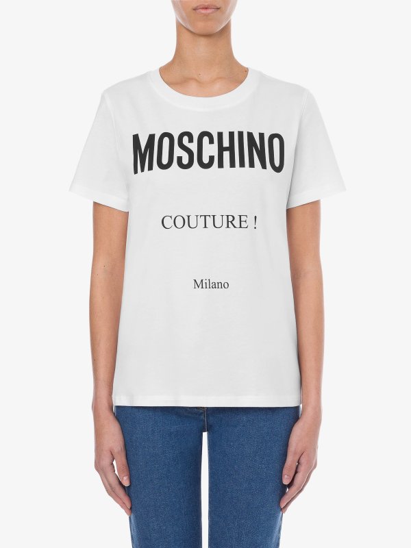 T-shirts Moschino - Label T-shirt - 071505413001 