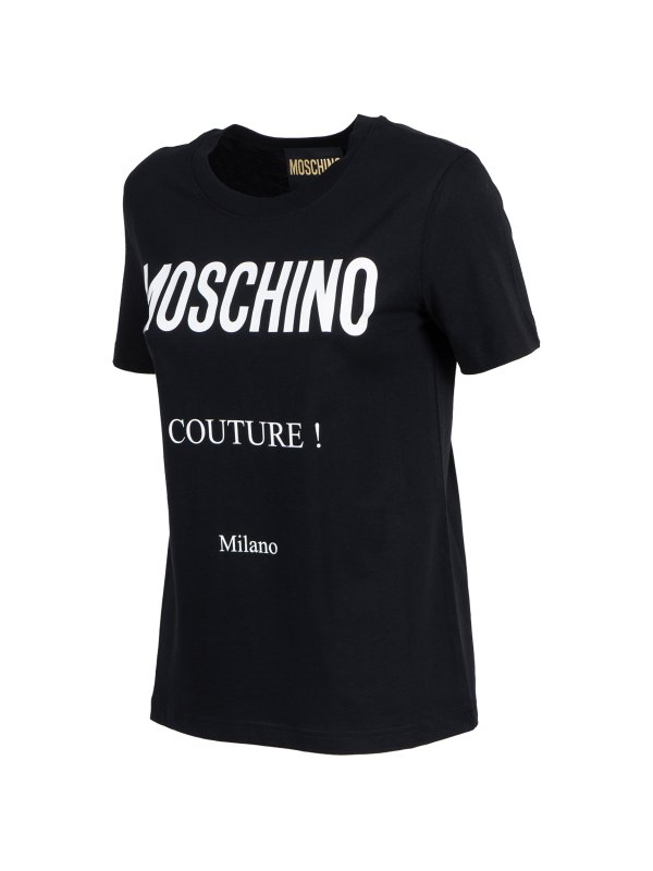 The Best Shops MOSCHINO: Tシャツ - Tシャツ - 黒