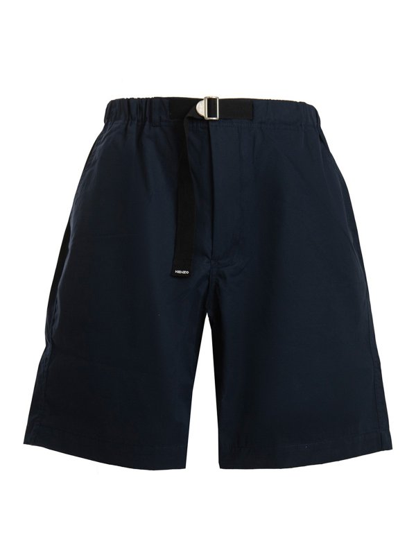 KENZO: shorts - Elasticated belt short