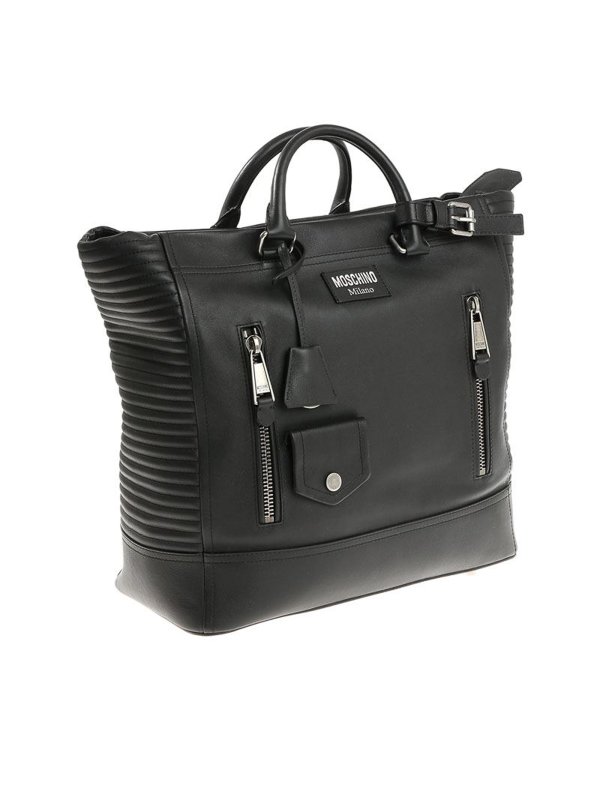 MOSCHINO: トートバッグ online - トートバッグ - 黒