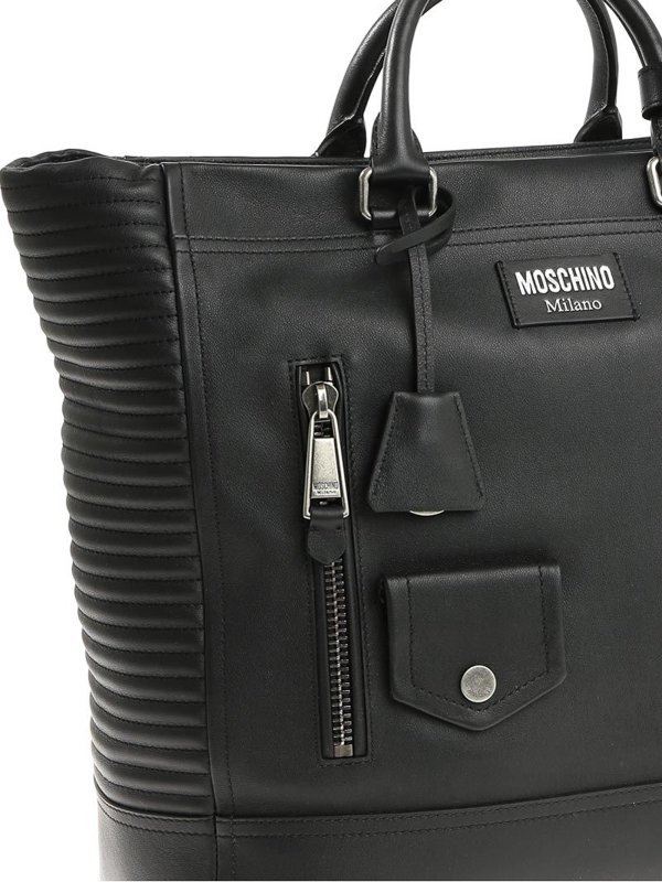 トートバッグ - 黒 shop online: MOSCHINO