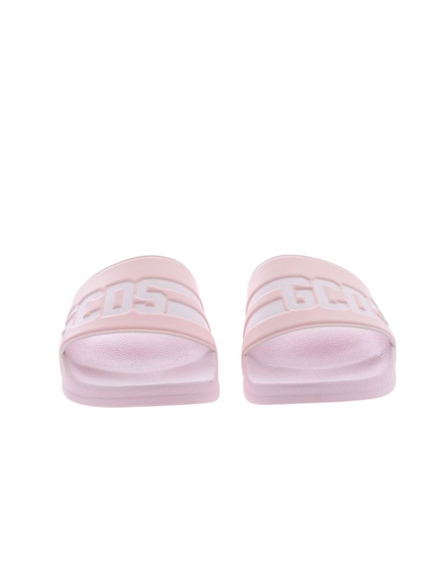 iKRIX GCDS: ciabattine mare - Ciabatte logo Cc