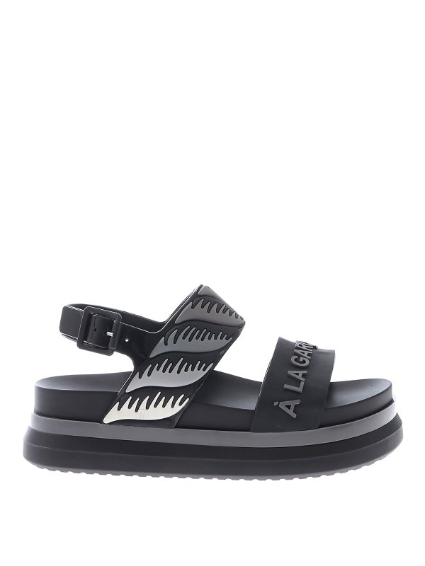 MELISSA: sandals - Logo sandals