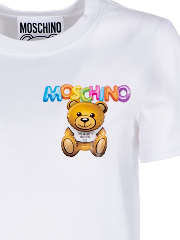 MOSCHINO: t-shirts online - Inflatable teddy tshirt