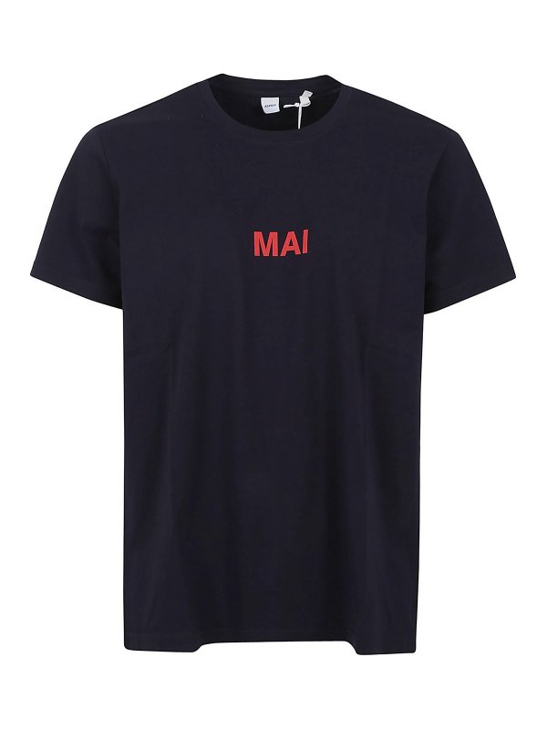 ASPESI: T-shirts - T-Shirt - Dunkelblau