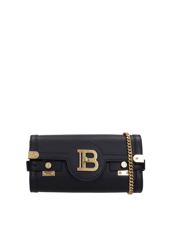 Balmain: Clutches - Clutch - Schwarz