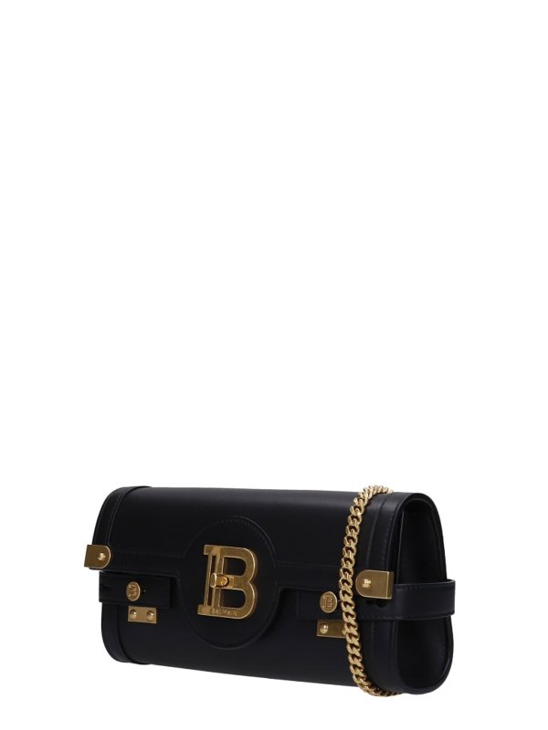 Balmain: Clutches online - Clutch - Schwarz