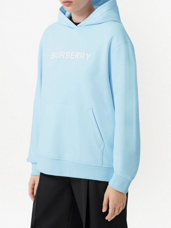 Thomas Burberry Burberry Poulter Logo Hoodie Burberry Poulter