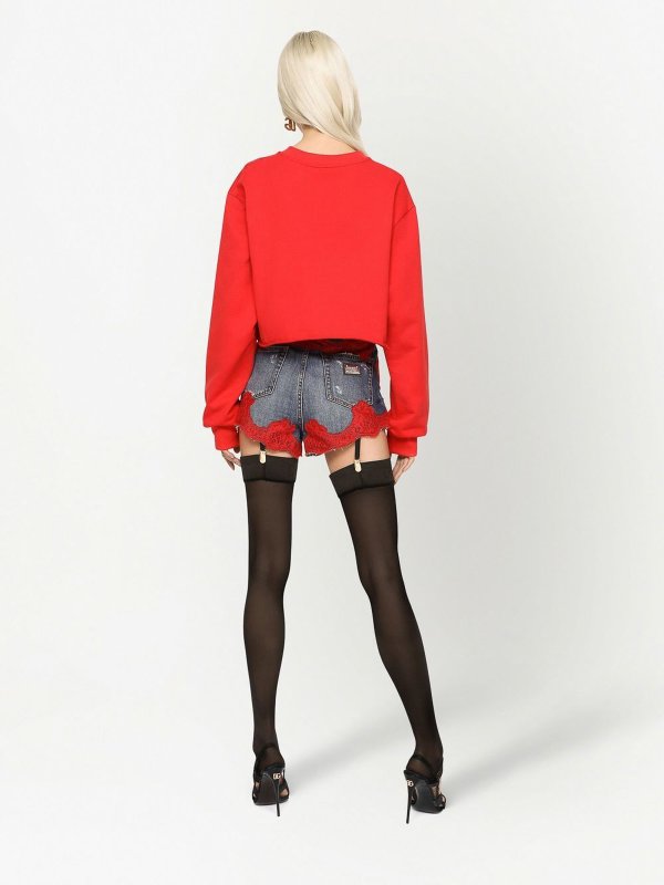 Short - Clair Délavé shop online: DOLCE & GABBANA