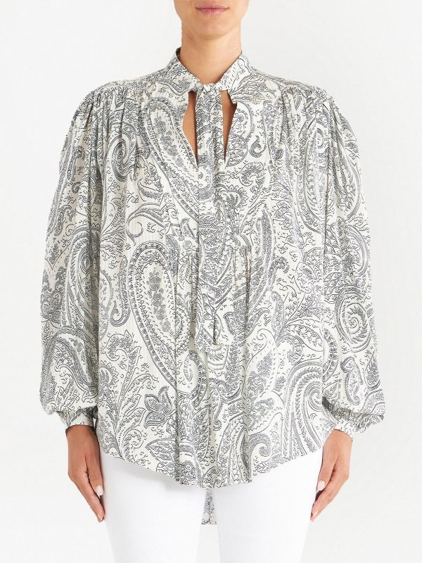 ETRO: blouses online - Cropped blouse