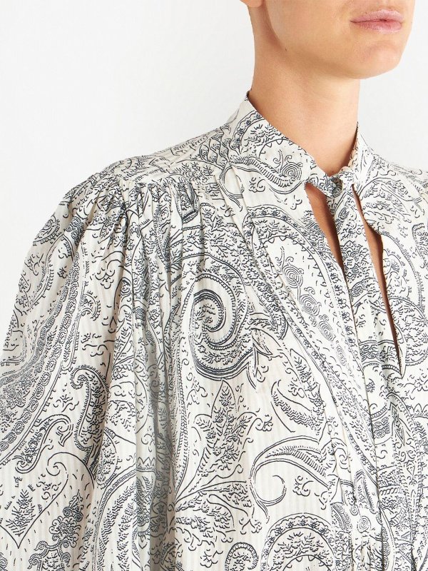 Cropped blouse shop online: ETRO