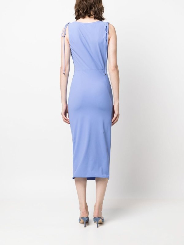 iKRIX PATRIZIA PEPE: ニーレングスドレス - 膝丈ドレス - ブルー