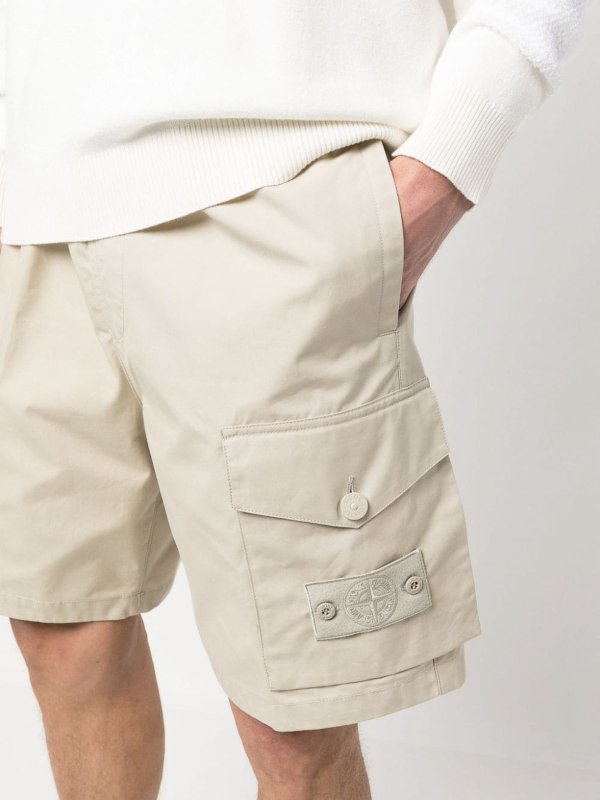 STONE ISLAND buy online bermuda comfort `fantasma`