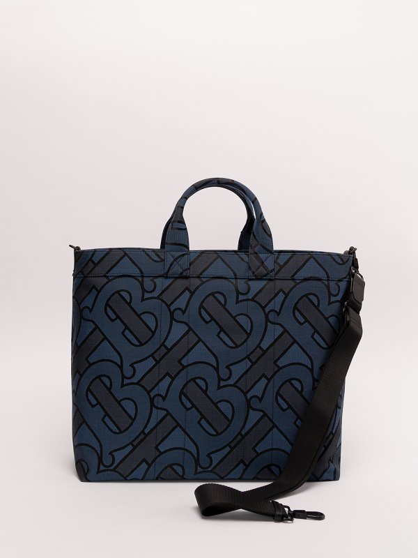 BURBERRY: Handtaschen online - Shopper - Dunkelblau