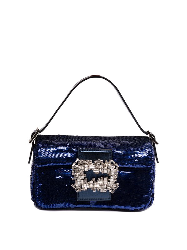 GEDEBE: Schultertaschen - Schultertasche - Blau