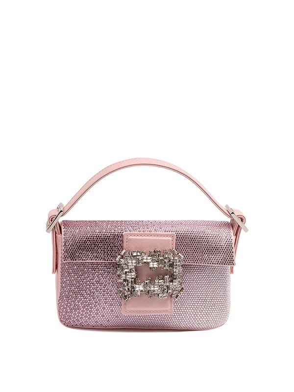 GEDEBE: ショルダーバッグ - ショルダーバッグ - 銀