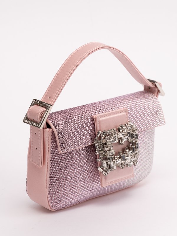 iKRIX GEDEBE: ショルダーバッグ - ショルダーバッグ - 銀