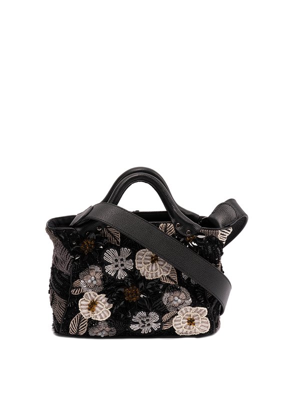 JAMIN PUECH: totes bags - `flower power` handbag