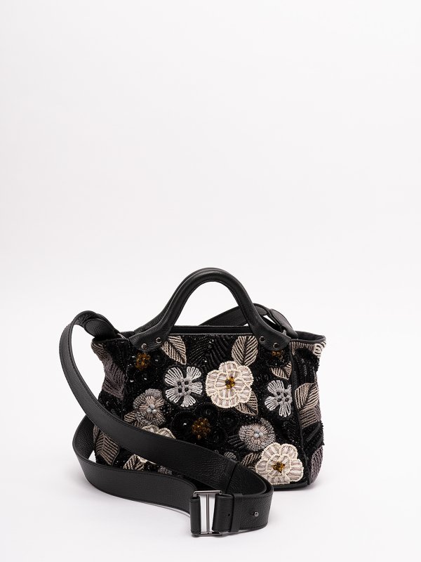 JAMIN PUECH: totes bags online - `flower power` handbag