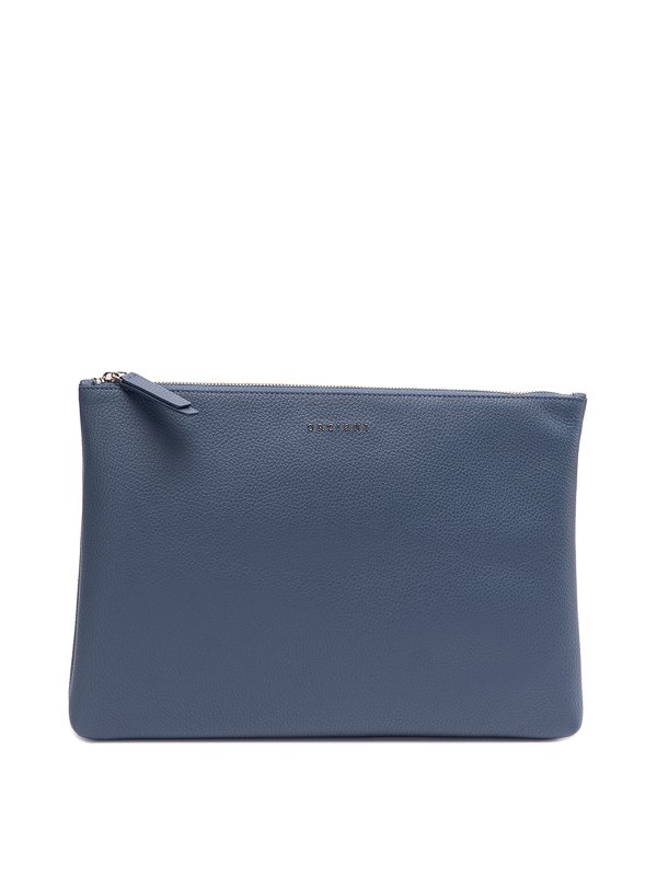 ORCIANI: Clutches - Clutch - Dunkelblau