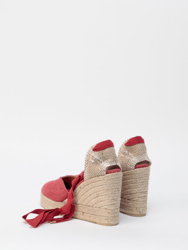 iKRIX CASTANER: Espadrillas - Espadrilles - Rot