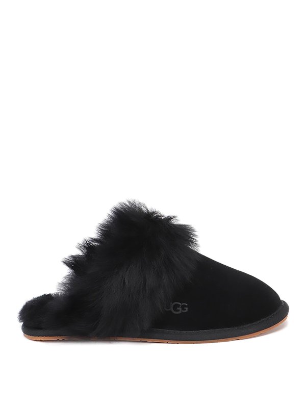 UGG: Mocassins & Chaussures bateau - Chaussons - Noir