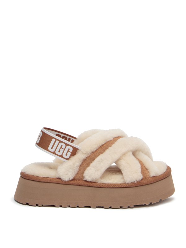 UGG: Chanclas de playa - Chanclas - Marrón