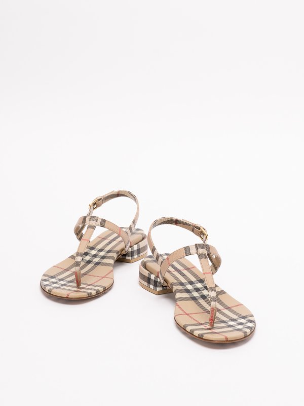 BURBERRY: Sandales online - Sandales - Beige