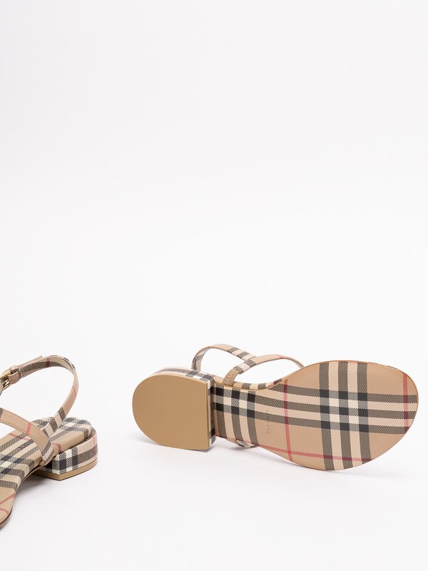 Sandales - Beige shop online: BURBERRY