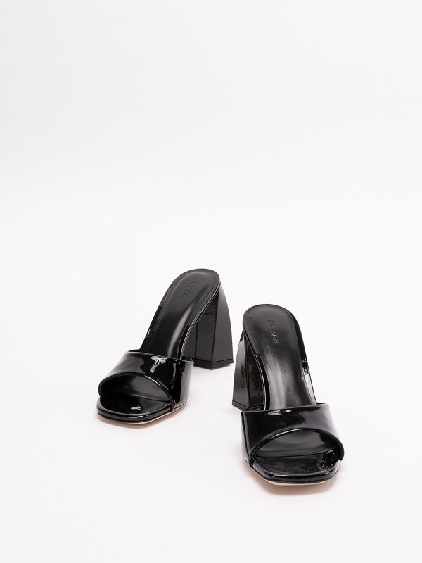 BY FAR: mules shoes online - `michele` heeled mules