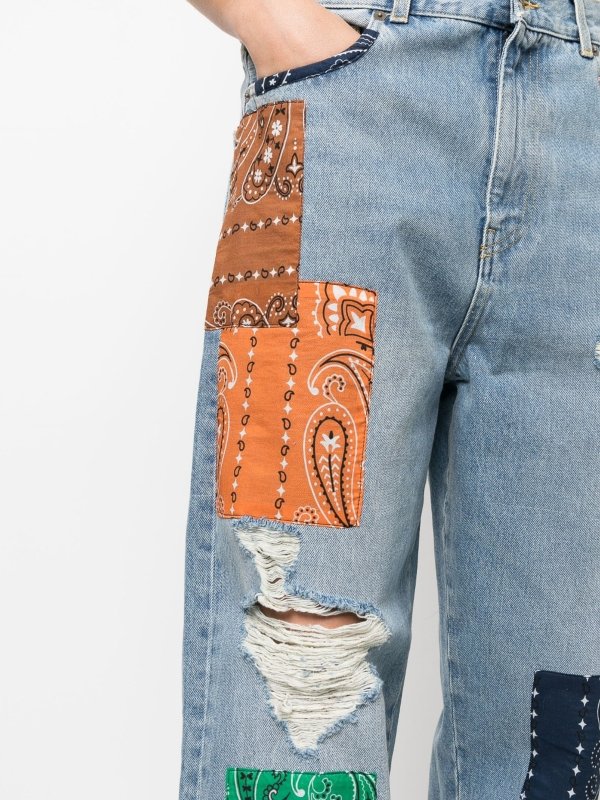 The Best Shops ALANUI: Jeans Rectos - Vaqueros Rectos - Azul