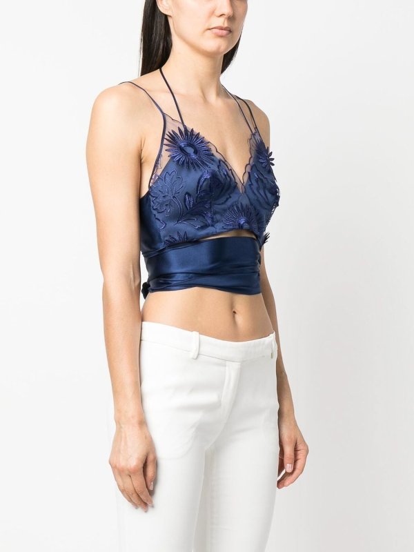 ALBERTA FERRETTI: Tops & Débardeurs online - Top - Bleu