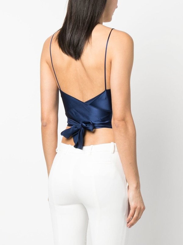 The Best Shops ALBERTA FERRETTI: Tops & Débardeurs - Top - Bleu