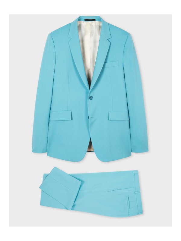 PAUL SMITH: カジュアルスーツ - カジュアルスーツ - ブルー