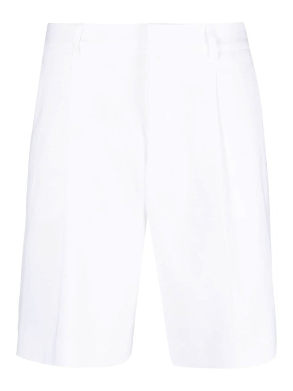 VALENTINO RED: トラウザーショーツ - ショートパンツ - 白