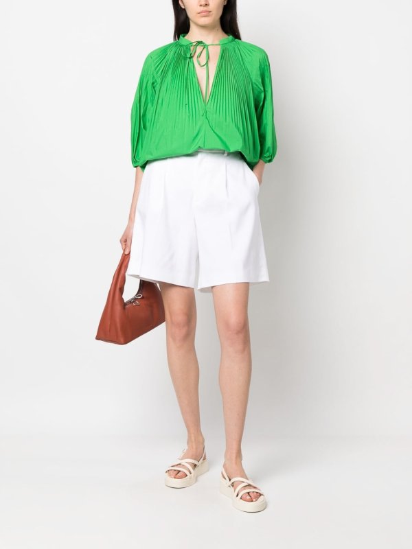 ショートパンツ - 白 shop online: VALENTINO RED