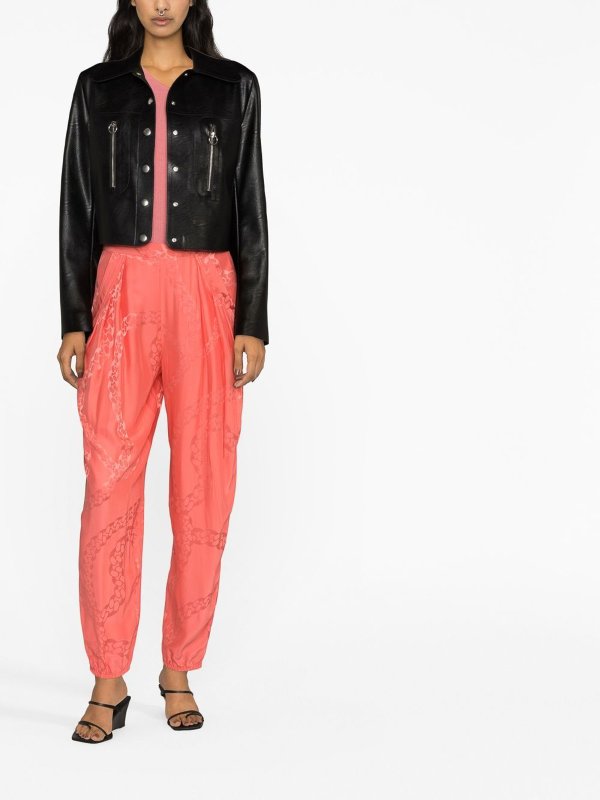 STELLA McCARTNEY: leather jacket online - leather