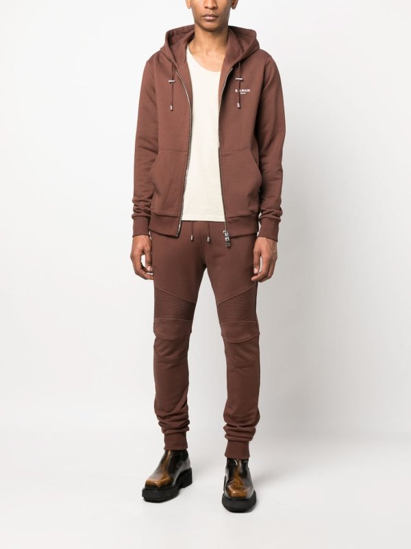 The Best Shops Balmain: Sweatshirts und Pullover - Sweatshirt - Braun