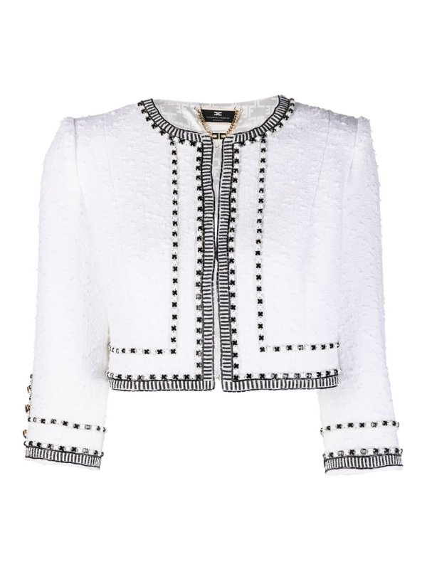 ELISABETTA FRANCHI: casual jackets - blazers