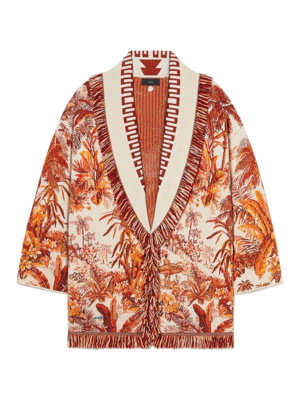 ALANUI: Pull col rond - Pull Col Rond - Orange